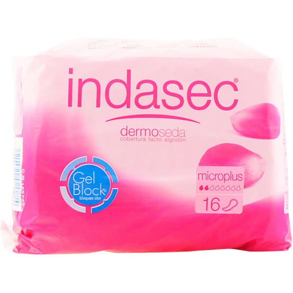 Indasec Dermoseda Incontinence Compress Micro Plus 16 U Donna