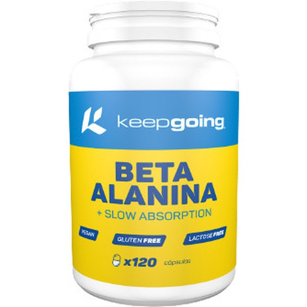 Keepgoing Beta Alanina Cápsulas 120 caps