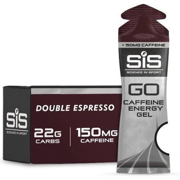 SiS GO Energy + 150 mg de cafeína 30 géis x 60 ml