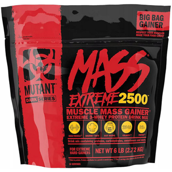 Mutant Mass Gainer Xxxtreme 2500 2.72 Kg