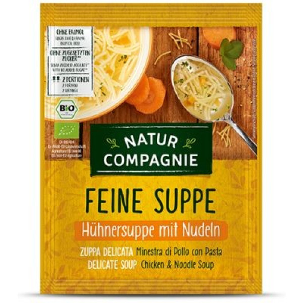 Natur Compagnie Sopa De Pollo Con Fideos 40 G Bio