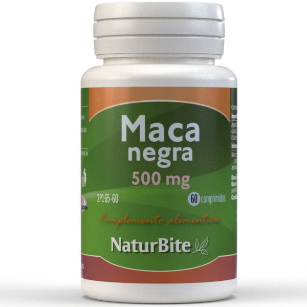 Naturbite Andean Black Maca 500 mg 60 Comp - Stimolante naturale