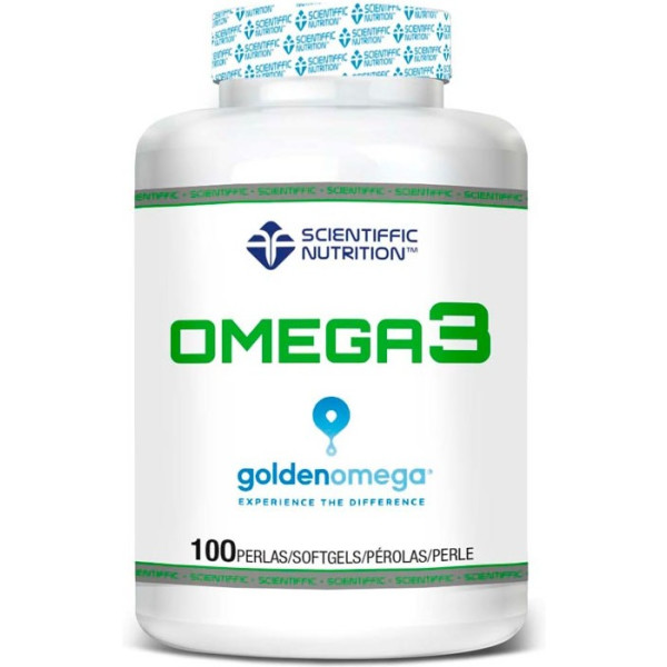 Scientiffic Nutrition Omega 3 1000mg 33% Epa 23% Dha Goldenomega 100 Caps