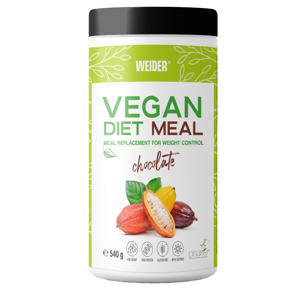 Weider Vegan Diet Meal 540 Gr. Sutituto de comida 100% vegano - Sin gluten