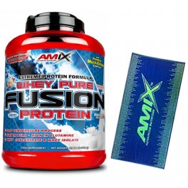 Pack Amix Whey Pure Fusion 2,3 kg + Toalla Sportswear Azul -Verde Pack Amix Whey Pure Fusion 2,3 kg + Toalla Sportswear Azul -Verde