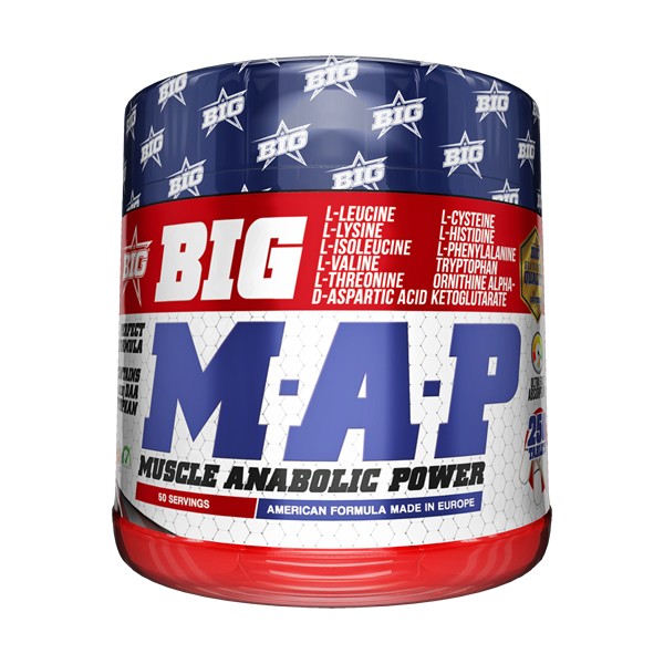 BIG MAP Muscle Anabolic Power 250 tabletten