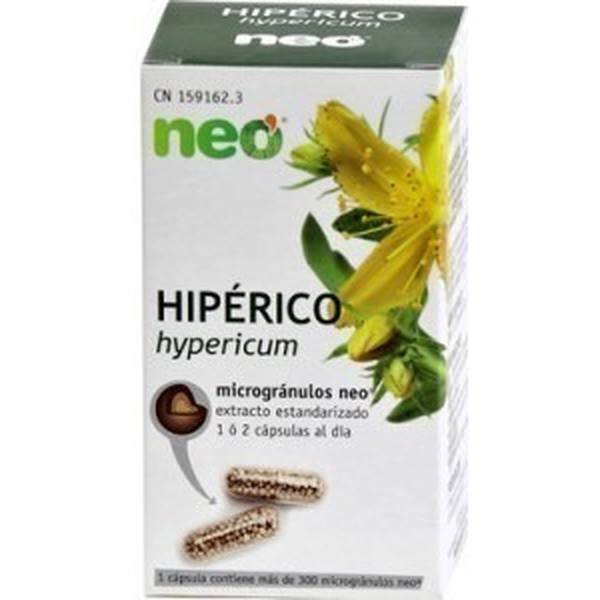 Neo - Extrait de millepertuis - 45 gélules - Améliore l'humeur et réduit la fatigue