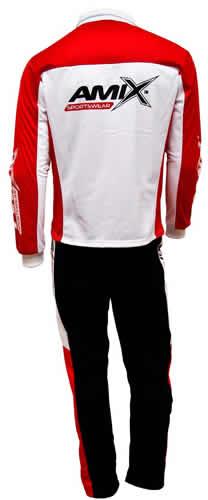 Amix Chandal Hombre M3 - Negro Rojo Blanco Amix Chandal Hombre M3 - Negro Rojo Blanco