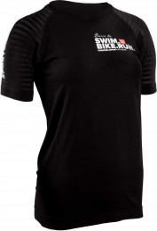 Compressport Camiseta de Entrenamiento Mujer Training Tshirt Swim Bike Run 2017 Negro Compressport Camiseta de Entrenamiento Mujer Training Tshirt Swim Bike Run 2017 Negro