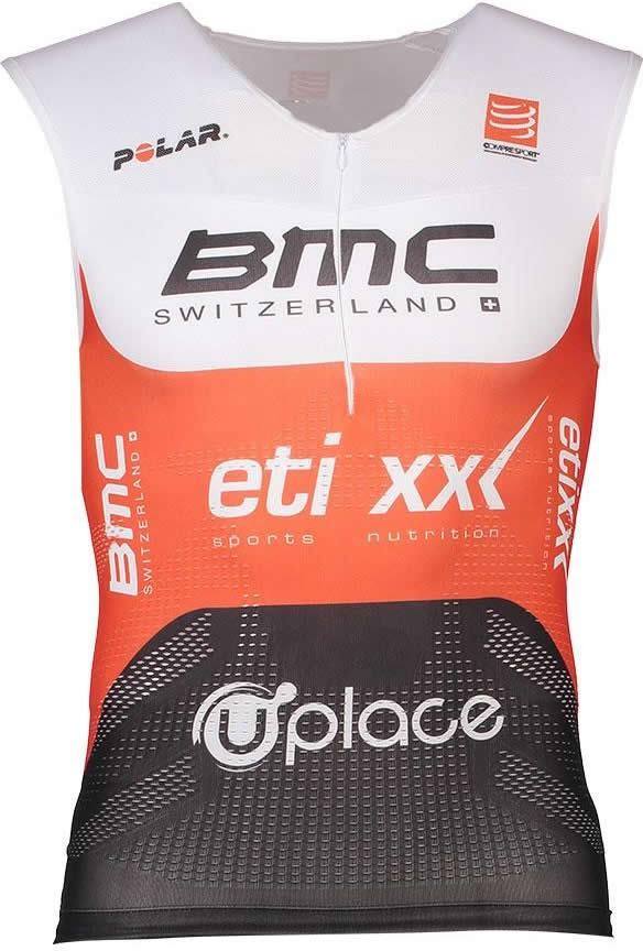 Compressport Camiseta Triatlón TR3 Tank Top -Blanco Ed. BMC ETIXX Compressport Camiseta Triatlón TR3 Tank Top -Blanco Ed. BMC ETIXX