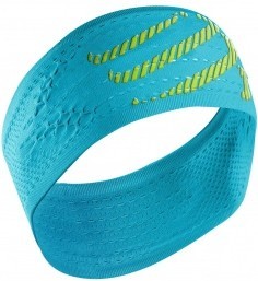 Compressport Cinta Headband ON/OFF Fluo Azul Compressport Cinta Headband ON/OFF Fluo Azul