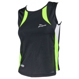 Rogelli Camiseta Mujer sin Mangas Alton Negro - Fluor Rogelli Camiseta Mujer sin Mangas Alton Negro - Fluor
