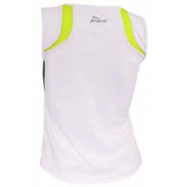 Rogelli Camiseta Mujer sin Mangas Alton Blanco - Fluor Rogelli Camiseta Mujer sin Mangas Alton Blanco - Fluor