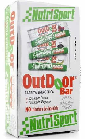 Nutrisport Barrita Energetica - OutDoor Bar Sin Cobertura 20 barritas x 40 gr Nutrisport Barrita Energetica - OutDoor Bar Sin Cobertura 20 barritas x 40 gr