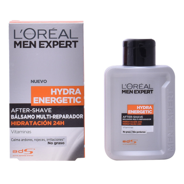 L'oreal Men Expert Hydra Energetic After Shave Bálsamo 100 Ml Hombre
