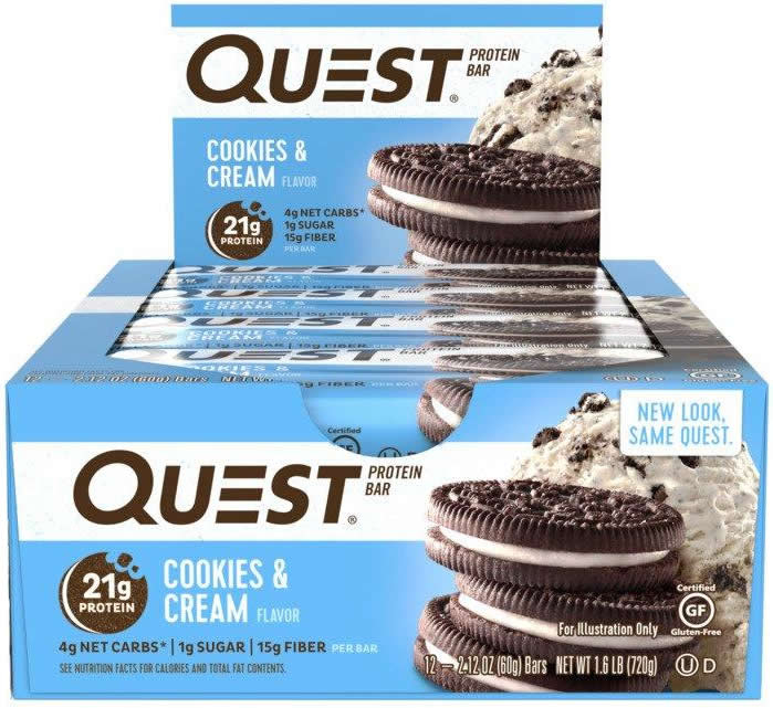 Quest Nutrition Bar 12 barritas x 60 gr Quest Nutrition Bar 12 barritas x 60 gr