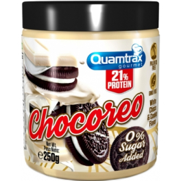 Quamtrax Chocoreo - Crema Blanca con Avellanas 250 gr Quamtrax Chocoreo - Crema Blanca con Avellanas 250 gr