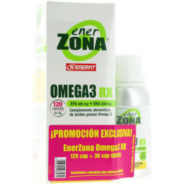 EnerZona Omega 3 RX 120 caps + Omega 3 RX 30 caps Extra EnerZona Omega 3 RX 120 caps + Omega 3 RX 30 caps Extra