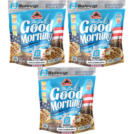 Pack Cad.30/08/19 Max Protein Harina de Avena - Instant Oatmeal Good Morning Edicion Limitada Bulevip 3 und x 500 gr Gofre-C.B. Pack Cad.30/08/19 Max Protein Harina de Avena - Instant Oatmeal Good Morning Edicion Limitada Bulevip 3 und x 500 gr Gofre-C.B.