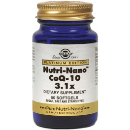 Solgar Nutri-Nano Coenzima Q10 3.1x 50 caps Solgar Nutri-Nano Coenzima Q10 3.1x 50 caps