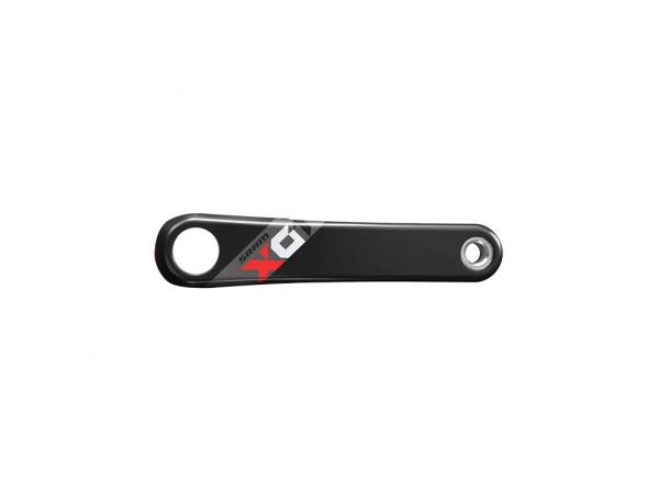 Manivela Esquerda Sram Rec X01 Eagle Gxp 170 Vermelho
