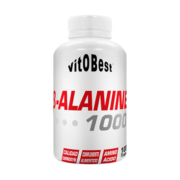 VitOBest Beta Alanina 1000 100 cápsulas triplas