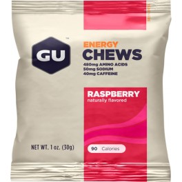 GU Energy Chews - Gominolas Chomps con 40 mg Cafeína 1 bolsa x 4 unid GU Energy Chews - Gominolas Chomps con 40 mg Cafeína 1 bolsa x 4 unid