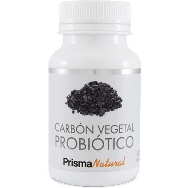 Prisma Natural Carbono Vegetal Probiótico 90 cápsulas