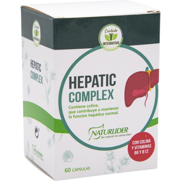 Naturlider Hepatic-complex 60 Capsulas Vegetales
