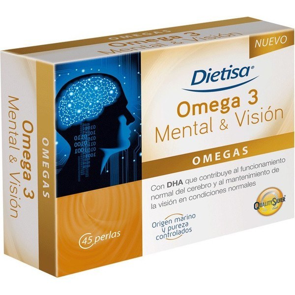 Dietisa Omega 3 Mental & Vision 45 Perlas