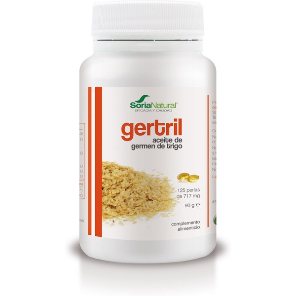 Soria Natural Gertril (Aceite Germen Trigo) 500 Mg 125 Perlas