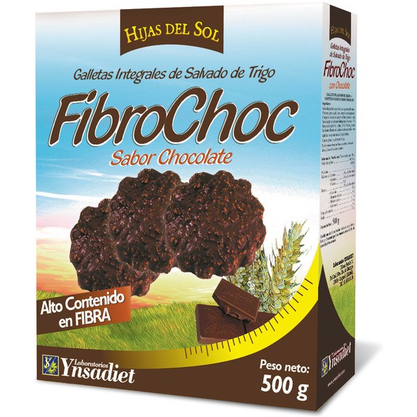 Ynsadiet Fibrochoc Biscoitos Integ 500gr