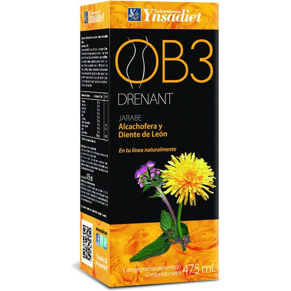 Ynsadiet Ob 3 Drenagem 475 ml