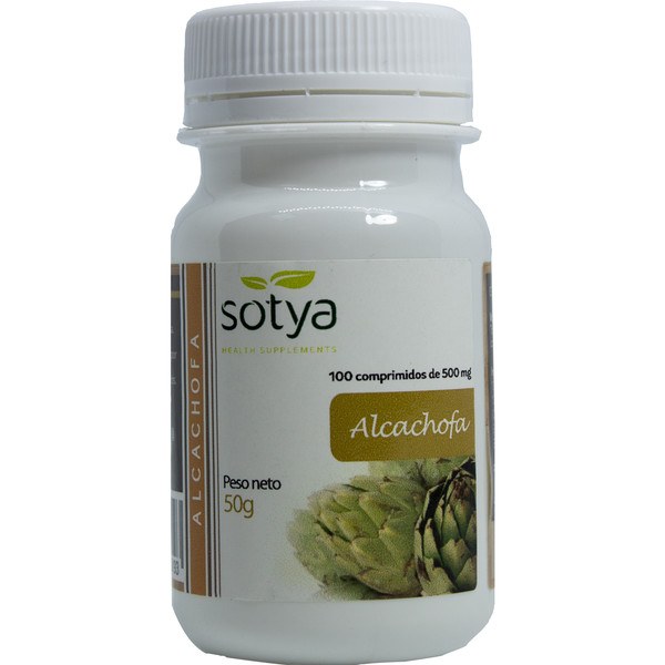 Alcachofra Sotya 100 Comp 500 mg