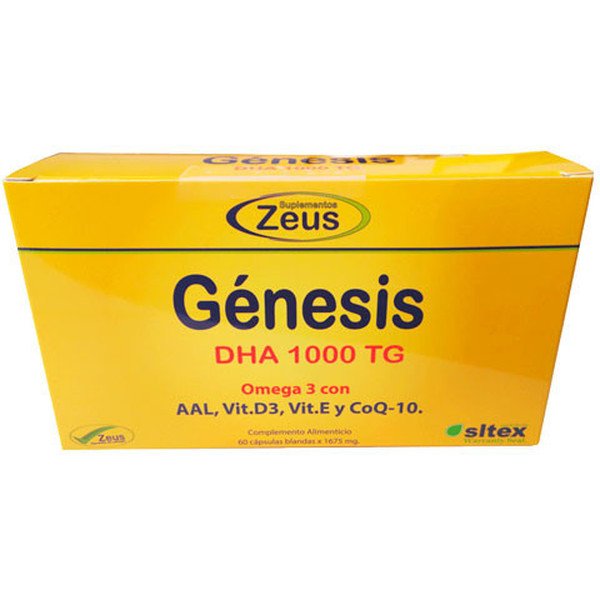 Zeus Genesis Dha Tg 1000- Oméga-3 (60 Caps)