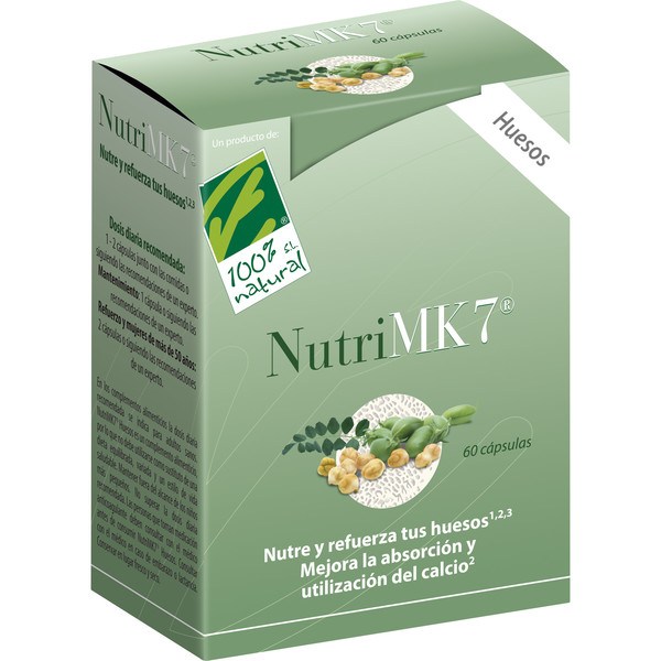 100% Natural Nutrimk7 Huesos 60 Capsulas