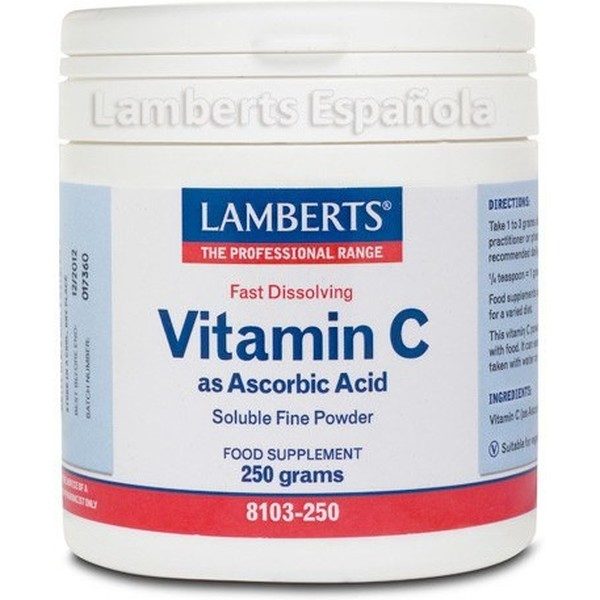 Lamberts Vit C (Acide Ascorbique) 250 Gr