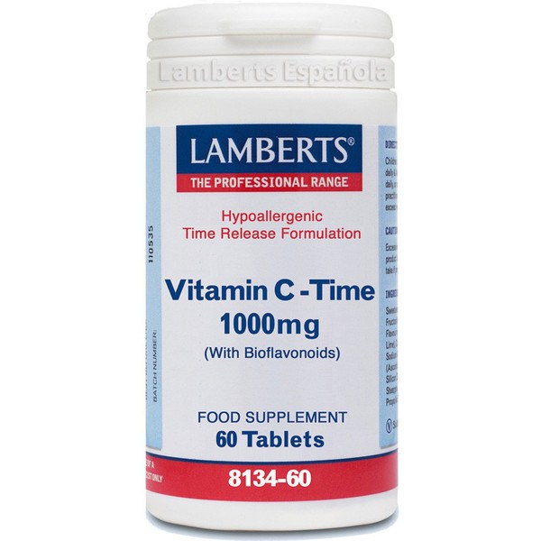 Lamberts Vitamina C-time 1000 Mg 60 Tabs