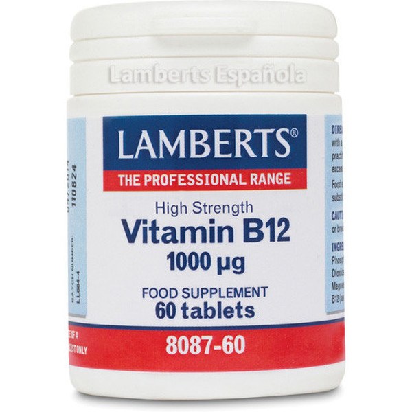 Lamberts Vitamina B12 1000/ug 60 Tabs