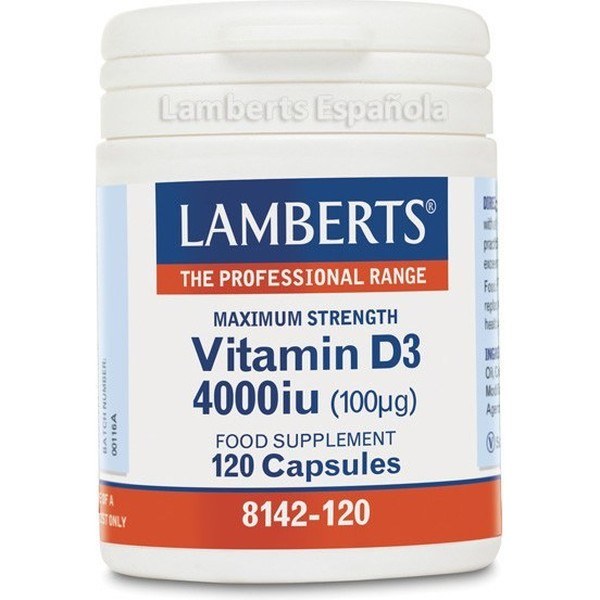Lamberts Vitamina D 4000 Iu 100µg 120 Compresse