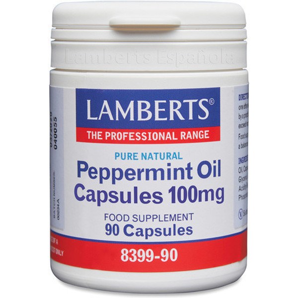 Olio di menta piperita Lamberts 90 capsule 100 mg