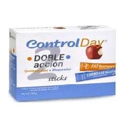 Nutrisport Doble Accion Control Day - Quemagrasas + Bloqueador 30 sticks x 4 gr Nutrisport Doble Accion Control Day - Quemagrasas + Bloqueador 30 sticks x 4 gr