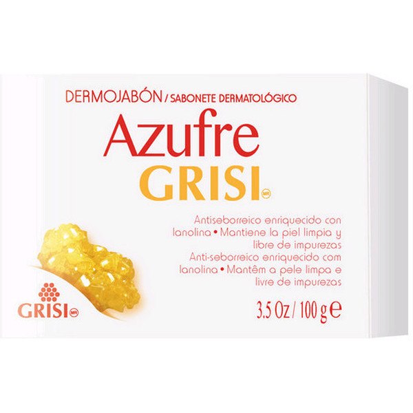 Grisi Dermojabon Azufre 100 Gr
