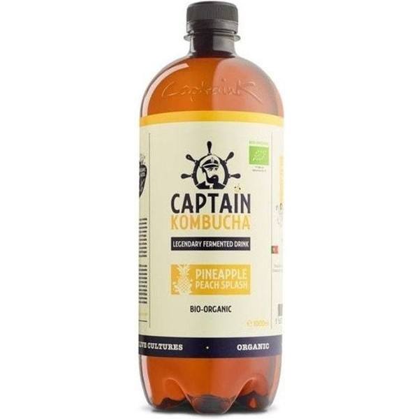 Captain Kombucha Ananas Perzik Splash 1 Liter