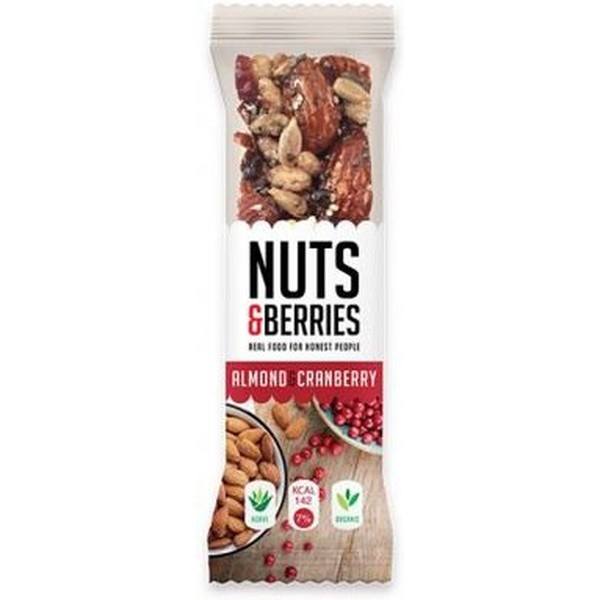 Nuts&berries Barretta di Mandorle Arand.nuts&berries 30g
