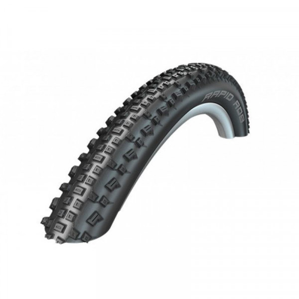Pneu Schwalbe Rapid Rob 29x2.10 Hs425 K-guard Sbc Liteskin Rígido Preto/branco 54-622 - Pneu Rígido