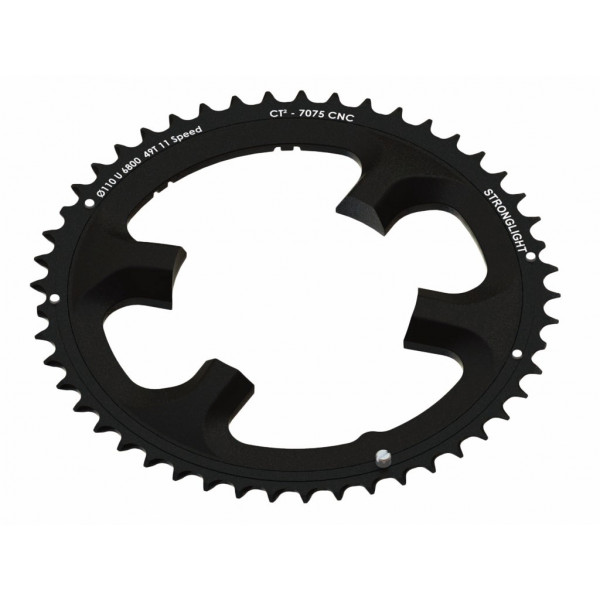 Stronglight Plato Shimano Ultegra Fc-6800/di2 Aluminio 11v.exterior 4 Brazos 110 Bcd Negro 51 Dientes