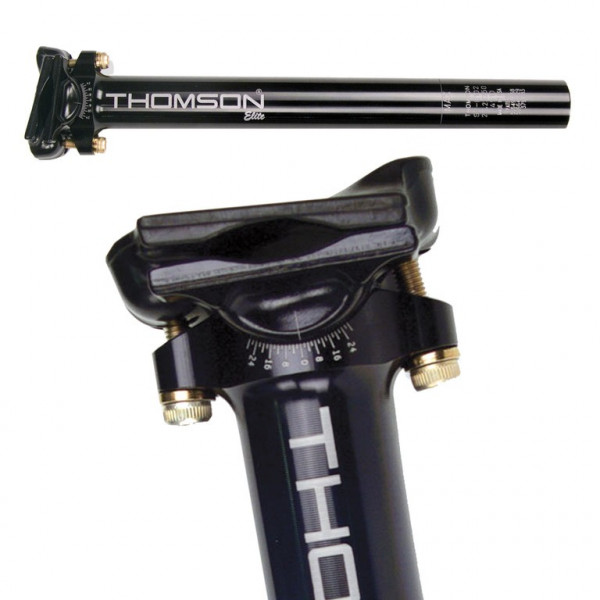 Canote Thomson Elite 410 mm - 31,6 mm preto