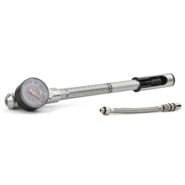 Sks Hinchador Usp Para Horquilla De Suspension Con Manometro Hasta 22 Bar Plata