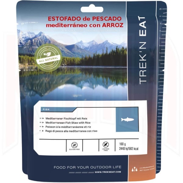 Trek\'n Eat Salmão Pesto Com Massa 160gr